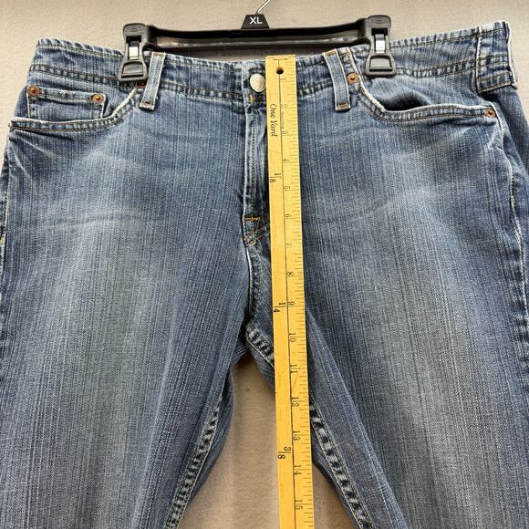 Lucky Brand Jeans Women's 14/32 Blue Y2K by Gene Montesano Straight Leg VTG - Picture 16 of 16